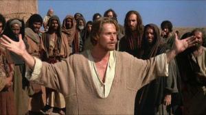 Willem Dafoe interpreta a Jesús en "La última tentación de Cristo"