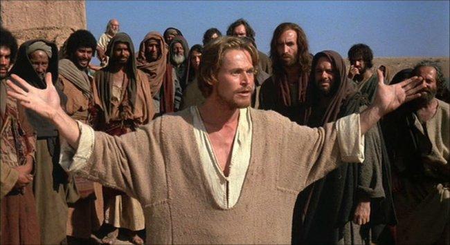 Willem Dafoe interpreta a Jesús en "La última tentación de Cristo"